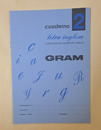 CUADERNO 2- LETRA INGLESA- GRAM