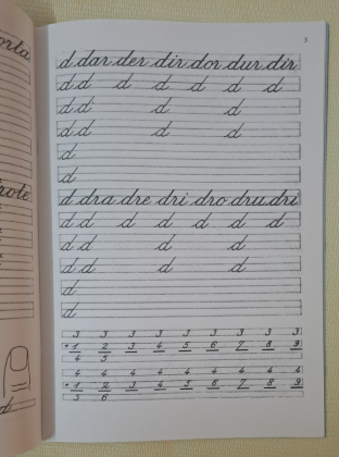 CUADERNO 3-  LETRA INGLESA- GRAM