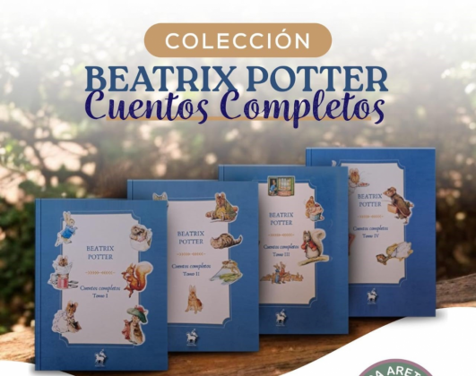 Colección  Cuentos Completos x 4 tomos- Beatrix Potter
