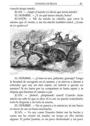 Juan el risueño y Juan el gruñon- Condesa de Segur