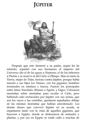 La mitología contada a los niños - Fernan Caballero