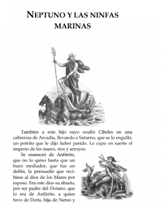 La mitología contada a los niños - Fernan Caballero