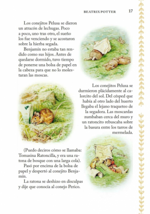 Colección  Cuentos Completos x 4 tomos- Beatrix Potter