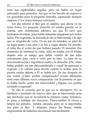 El Rey de la Ciudad Dorada - Madre María Loyola