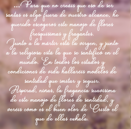 UNAS SANTAS A TU EDAD- L. S. BURATA